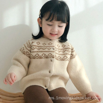 Sweater Kanak-kanak Sweater Berkait Kasual